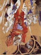 Delaunay, Robert Eiffel Tower painting
